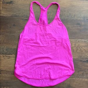 Lululemon hot pink tank sz 8